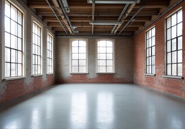 Modern industrial studio space for rent